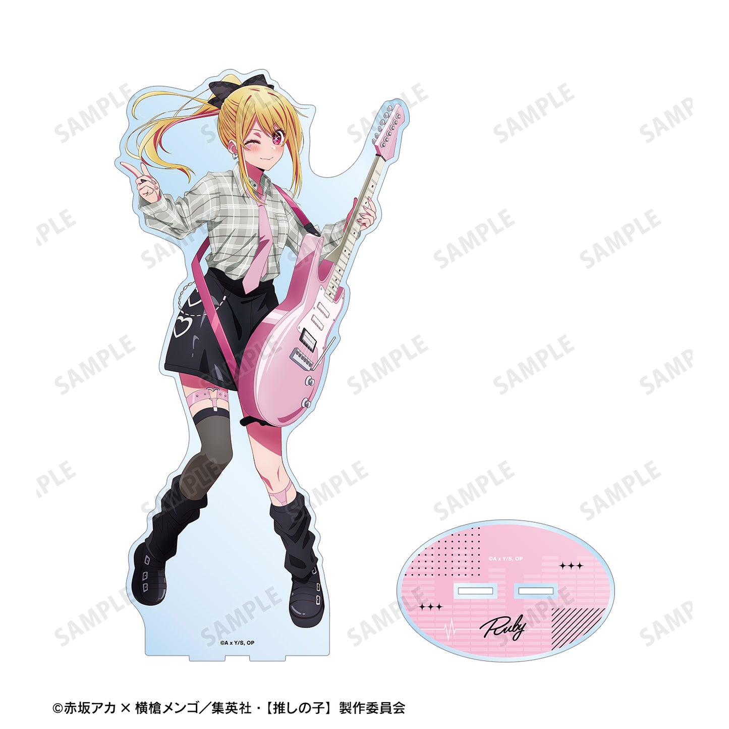 【推しの子】_描き下ろし ルビー ロックバンドver. 特大アクリルスタンド