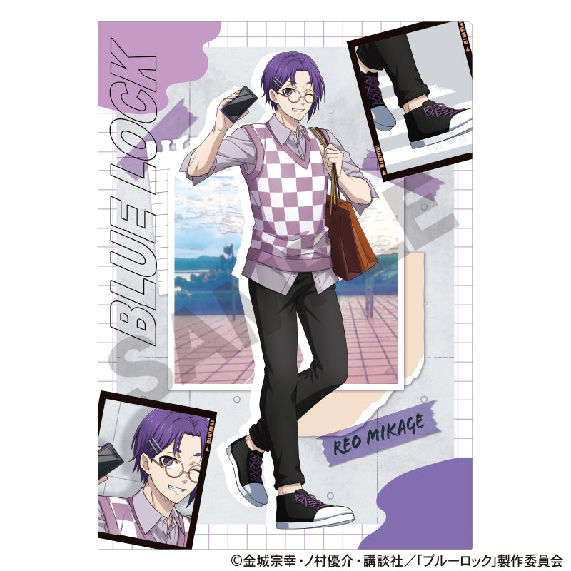ブルーロック_シングルクリアファイル 御影玲王 休日メガネ