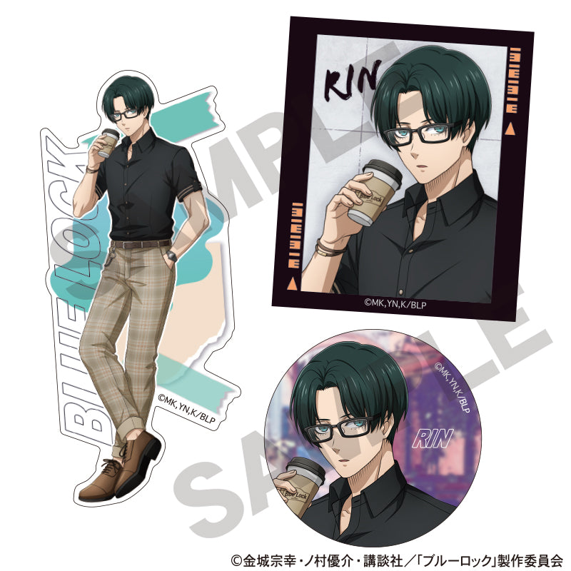 ブルーロック_ステッカーセット 糸師凛 休日メガネ