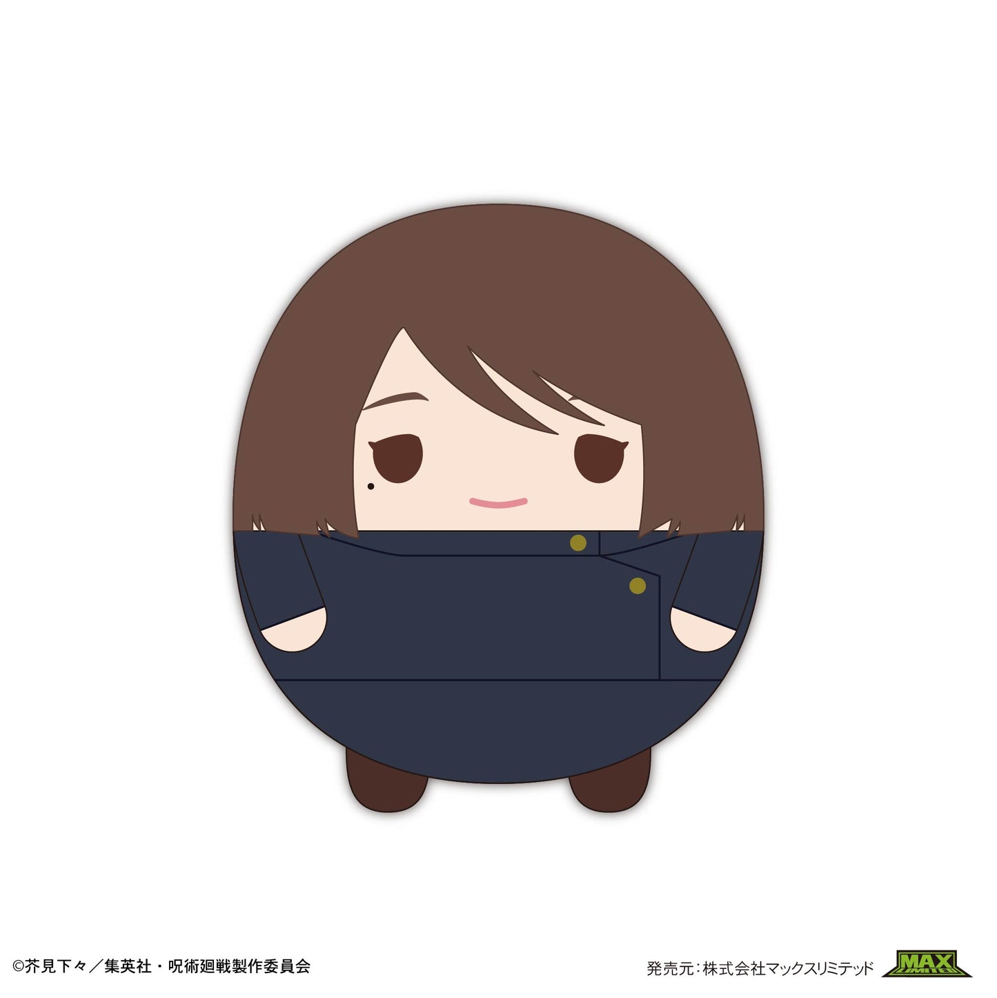 呪術廻戦_JJ-60 ふわコロりん Msize6 C 家入硝子(高専Ver.)