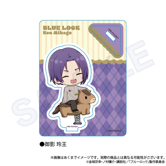 ブルーロック_ミニキャラスタンド 遊具Ver. 御影 玲王