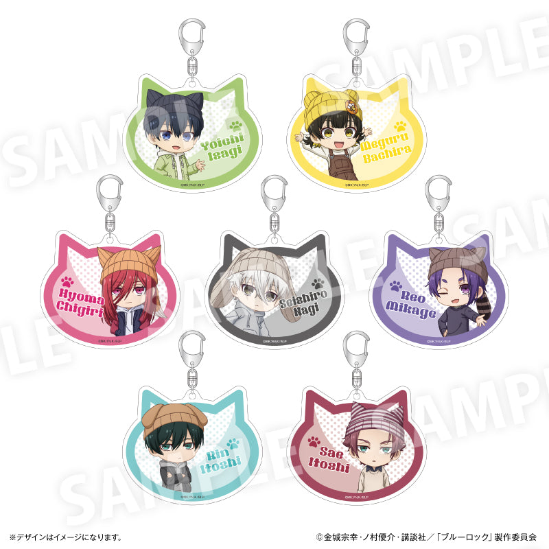 ブルーロック_アクリルキーホルダー 耳ニットVer. 千切豹馬