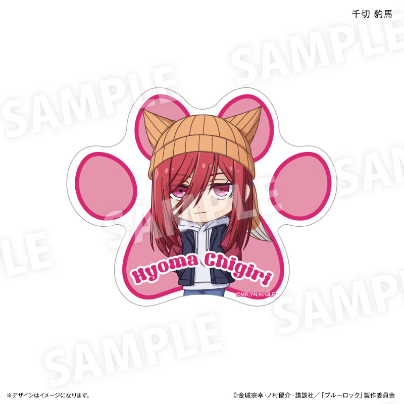 ブルーロック_ステッカー 耳ニットVer. 千切 豹馬