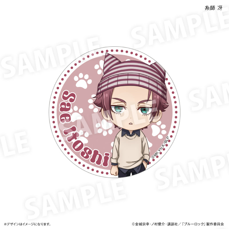 ブルーロック_缶バッジ全7種(ブラインド) 耳ニットVer. BOX