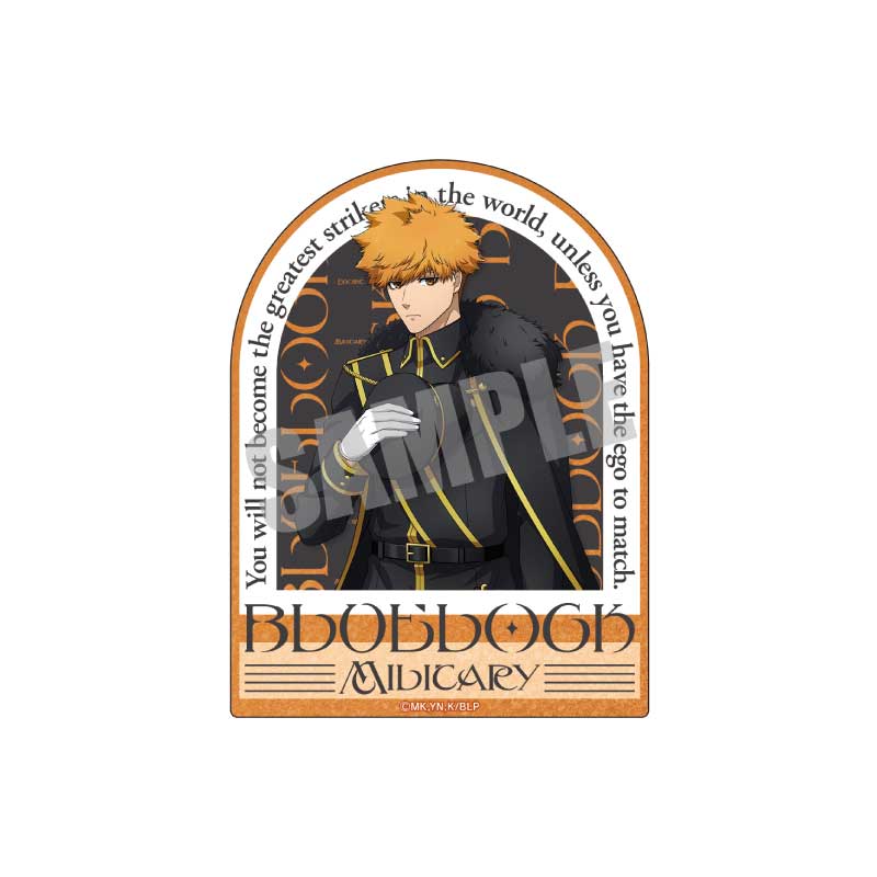 ブルーロック_ダイカットステッカー 國神 錬介 Blue military ver.