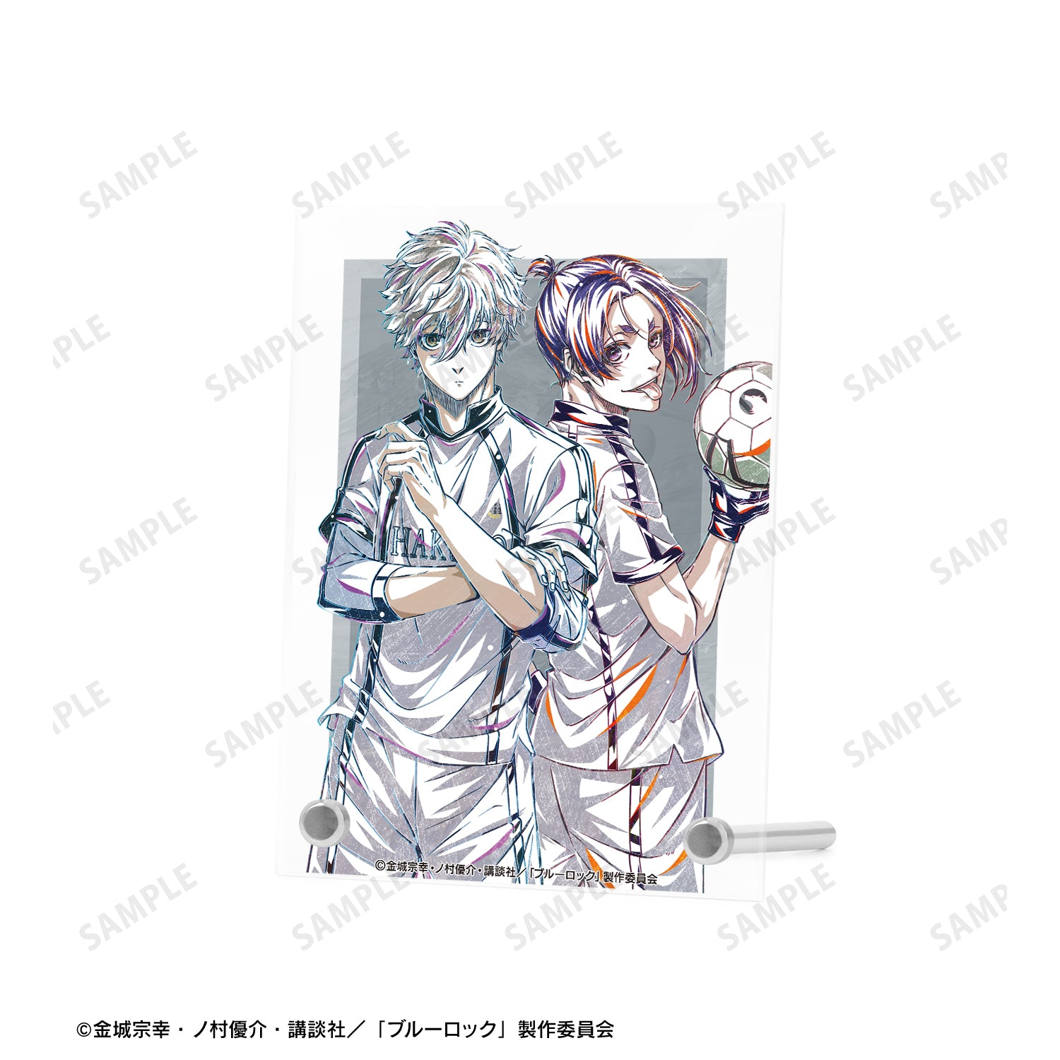 ブルーロック_凪 誠士郎&御影 玲王 Ani-Art 第2弾 A6アクリルパネル