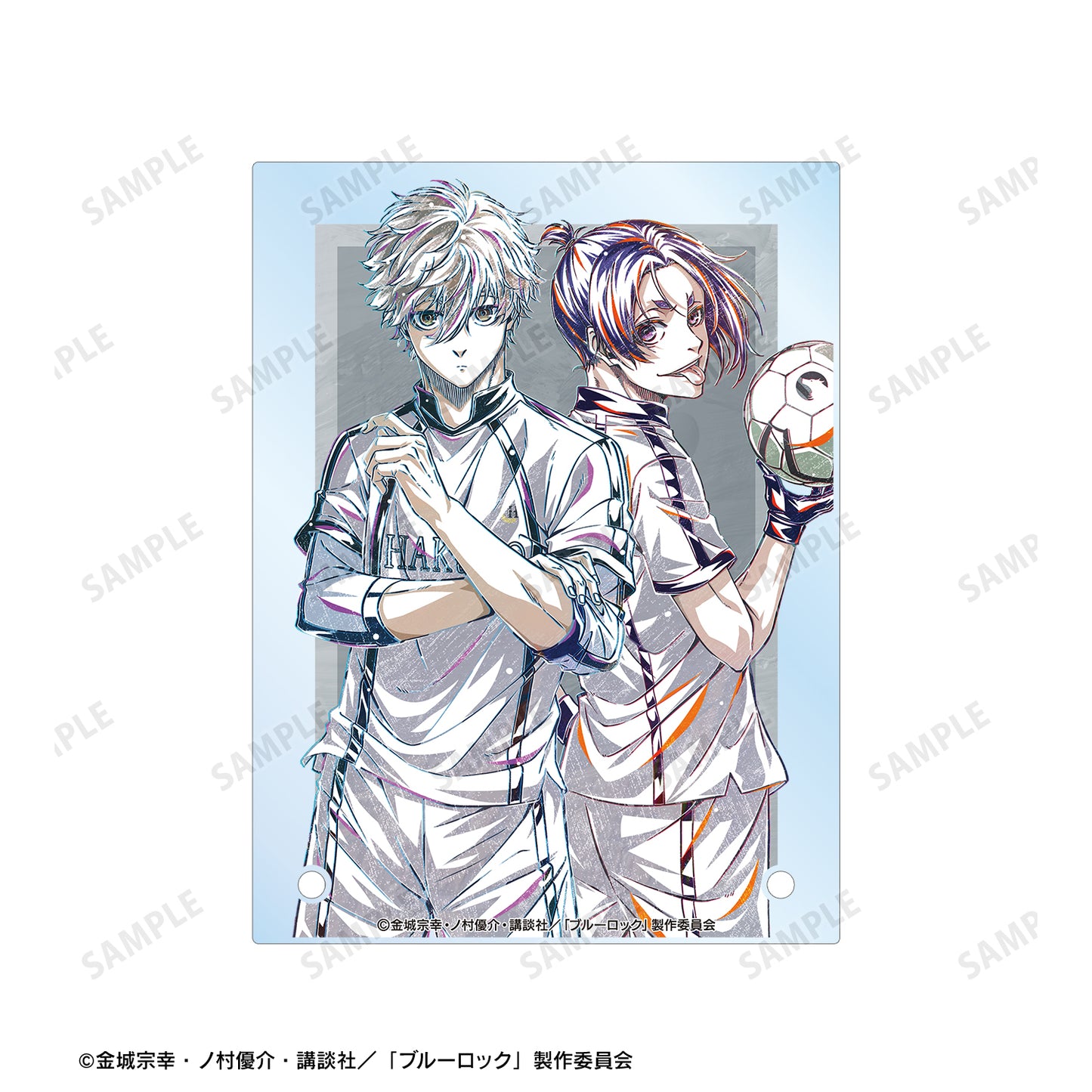 ブルーロック_凪 誠士郎&御影 玲王 Ani-Art 第2弾 A6アクリルパネル