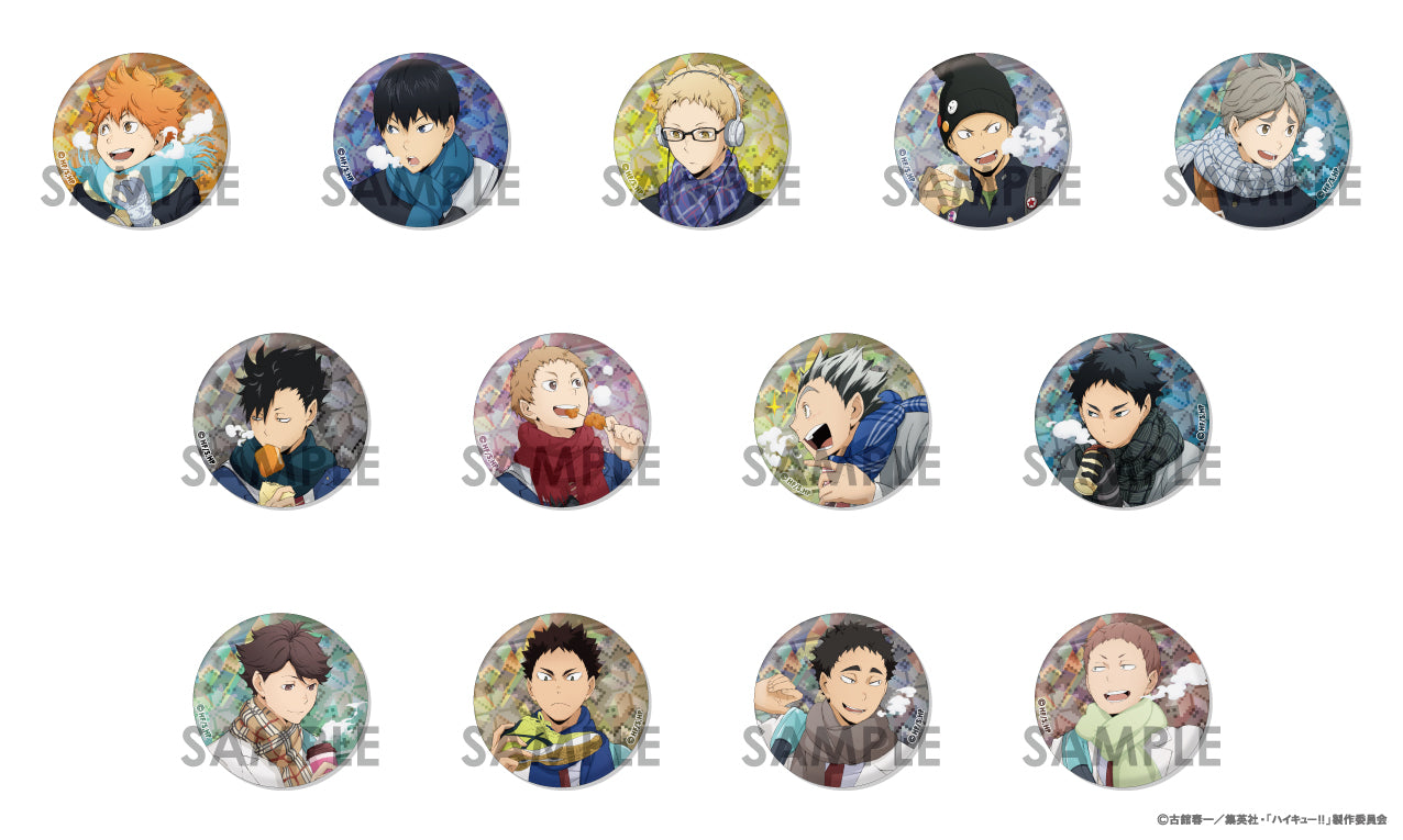 ハイキュー!!_トレーディングホログラム缶バッジ -Autumn&Winter-【コンプリートBOX/13個入り】