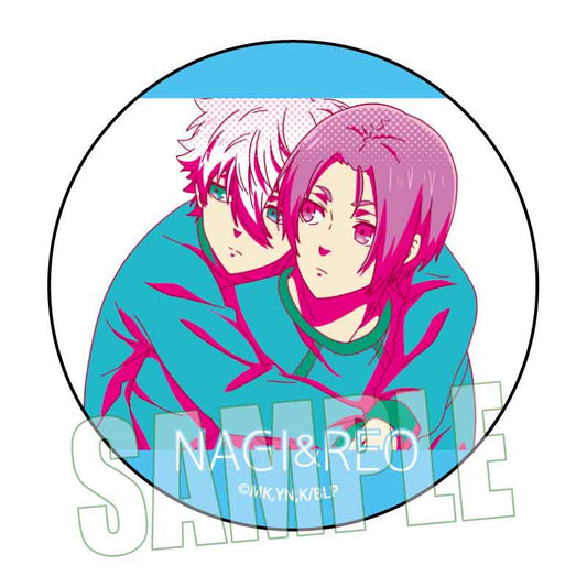 ブルーロック_POP-TONE 缶バッジ/凪 誠士郎&御影 玲王