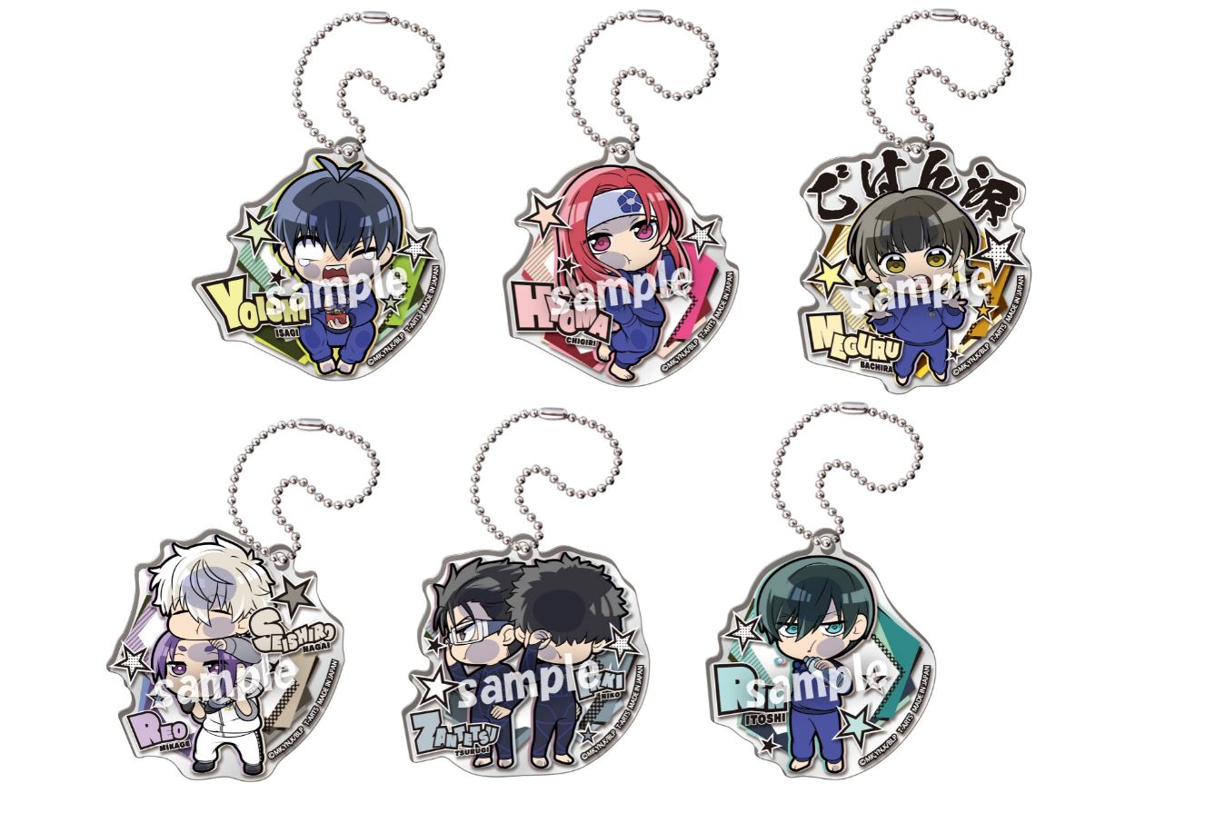 ブルーロック_ぴた!でふぉめ あでぃしょなる・たいむ! アクリルキーホルダー【BOX/6個入り】