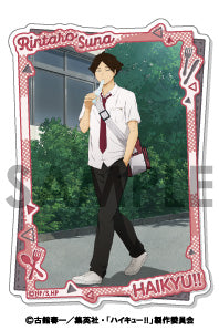 ハイキュー!!_トレーディングクリアステッカー -いただきます!-【BOX/8枚入り/コンプリートBOX】