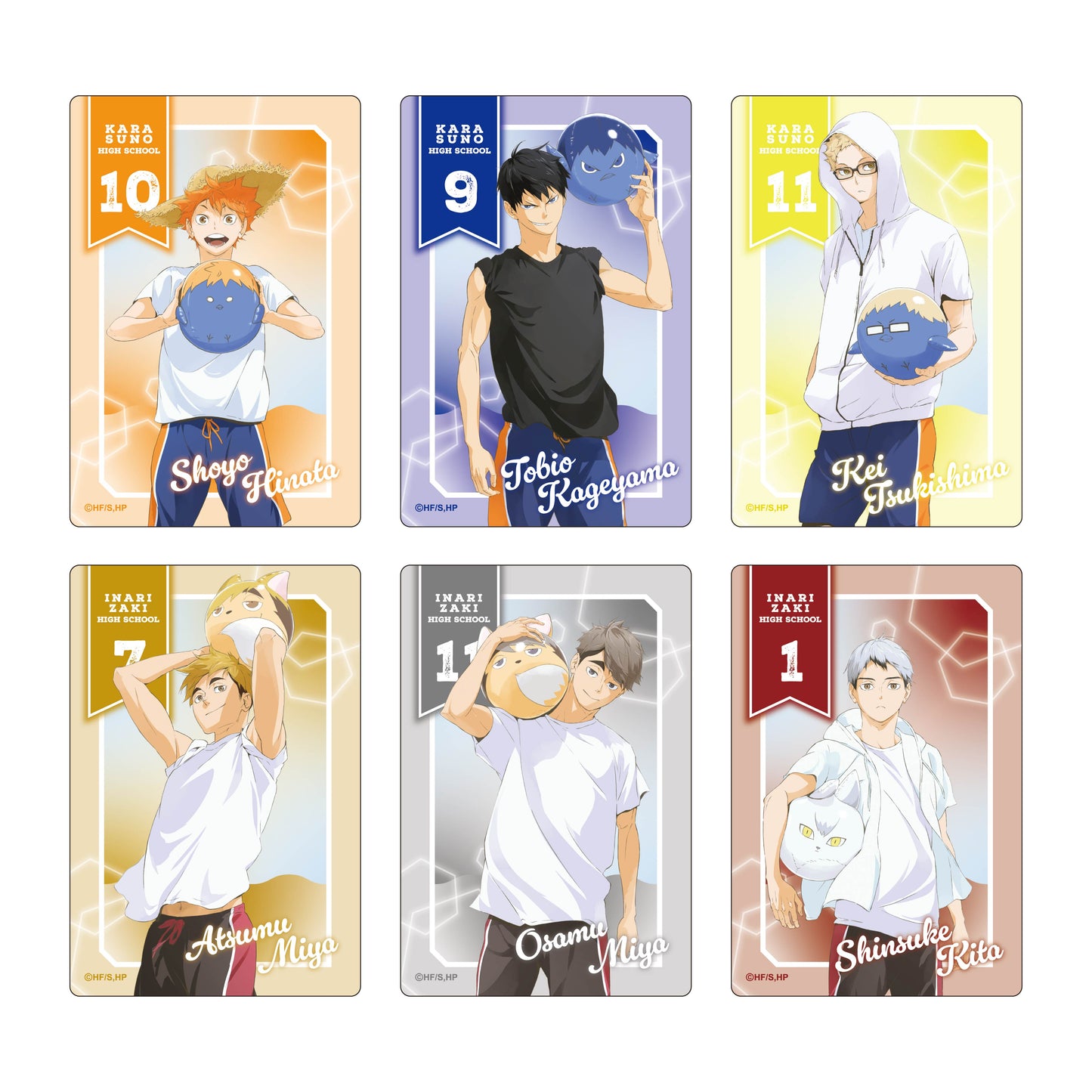 ハイキュー!!_トレーディングクリアカード ビーチボールVer.【BOX/6個入り】