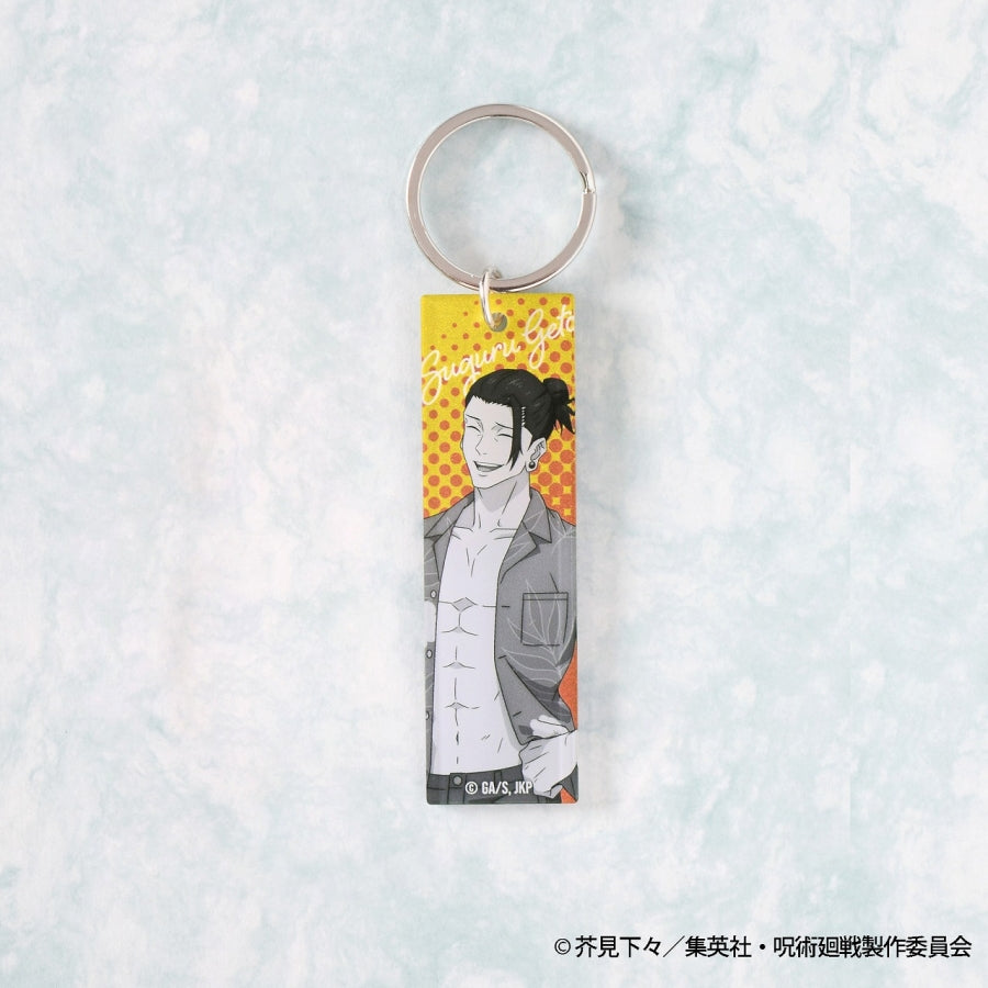 呪術廻戦_メタリックアクリルキーホルダー(夏油傑 めんそーれver.)