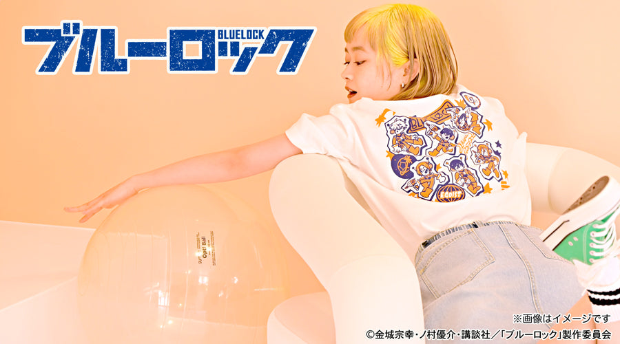 ブルーロック_水沢石鹸コラボ ビッグTシャツ(アッセンブル)