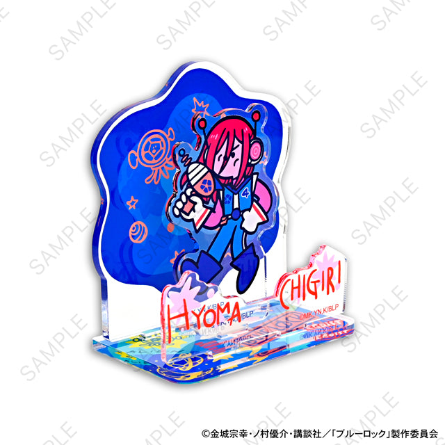 ブルーロック_水沢石鹸コラボ アクリルジオラマ(千切 豹馬)