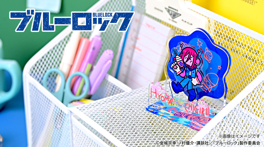 ブルーロック_水沢石鹸コラボ アクリルジオラマ(千切 豹馬)