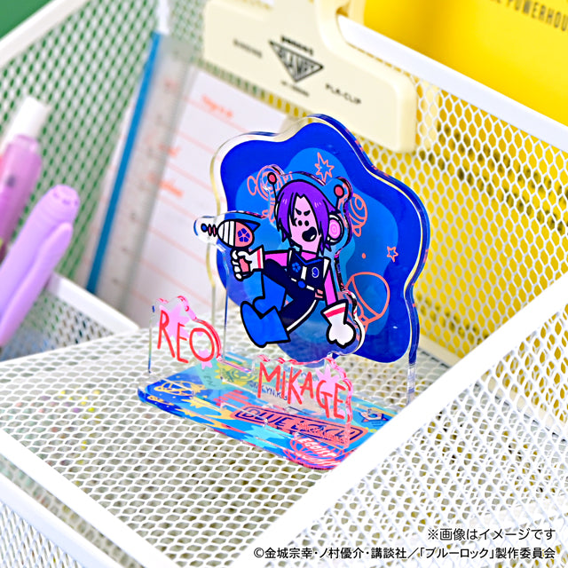 ブルーロック_水沢石鹸コラボ アクリルジオラマ(御影 玲王)