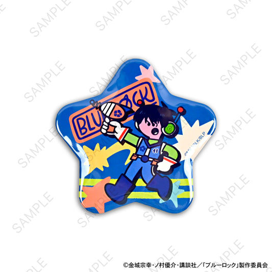 ブルーロック_水沢石鹸コラボ 星型缶バッジ(潔 世一)
