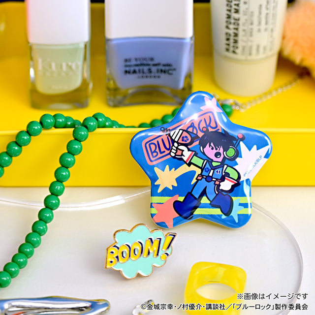 ブルーロック_水沢石鹸コラボ 星型缶バッジ(潔 世一)