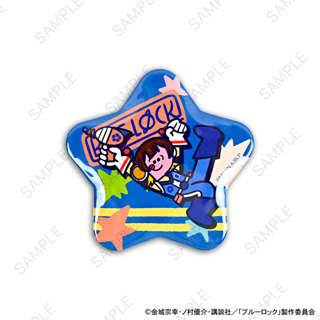 ブルーロック_水沢石鹸コラボ 星型缶バッジ(蜂楽 廻)