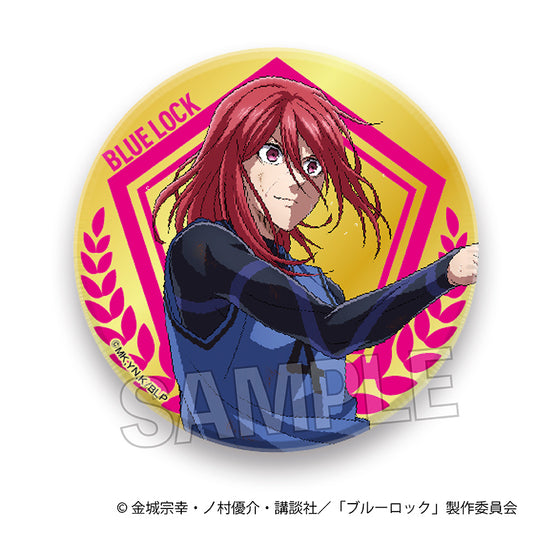 ブルーロック_咆哮!!金メダル風缶バッジ 千切豹馬