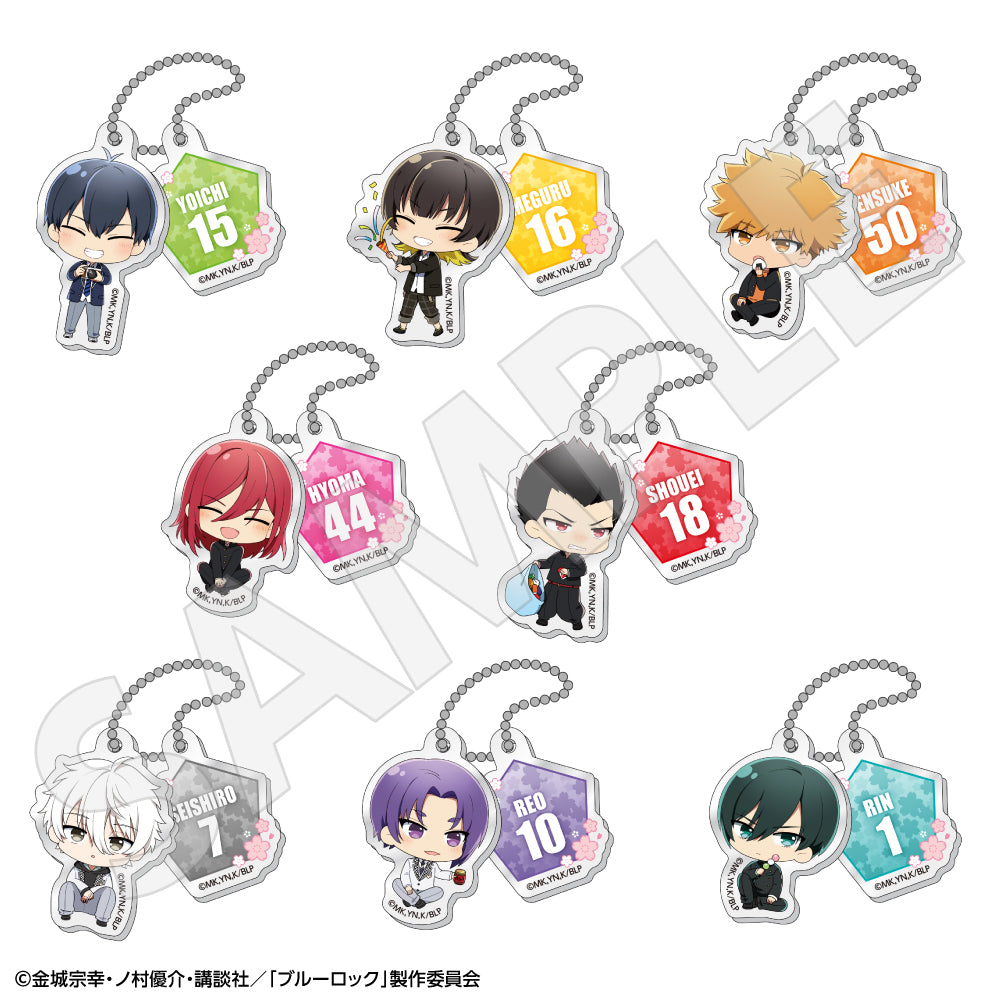 ブルーロック_トレーディングちびキャラアクリルチャーム【コンプリートBOX/8個入り】
