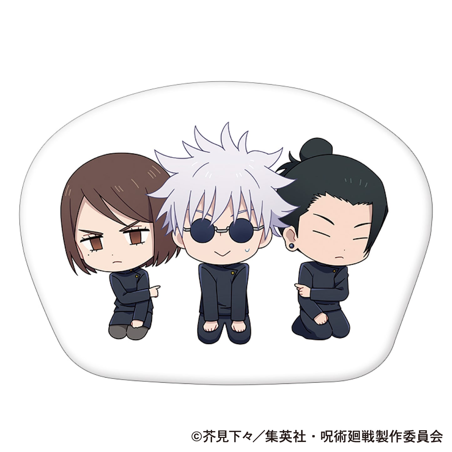 呪術廻戦 第2期_ダイカットクッション/懐玉・玉折 五条 悟・夏油 傑・家入 硝子