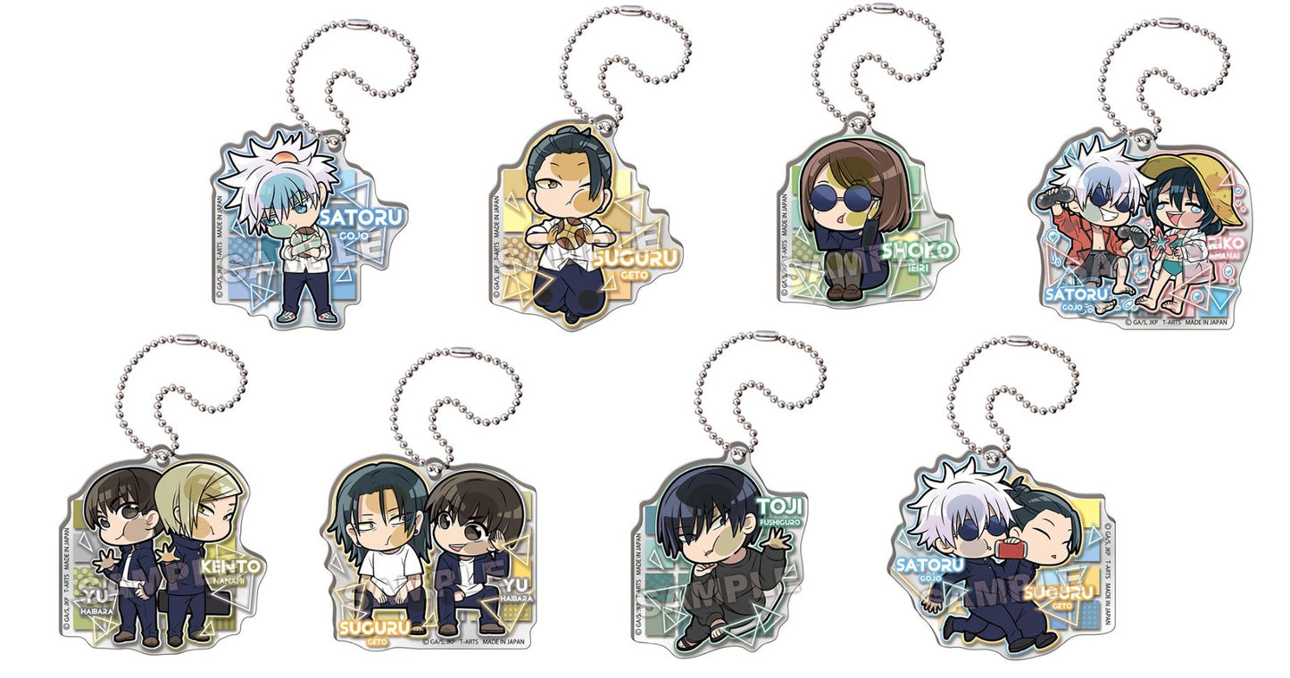 呪術廻戦 懐玉・玉折_ぴた!でふぉめ エピソードアクリルキーホルダー【BOX/8個入り】