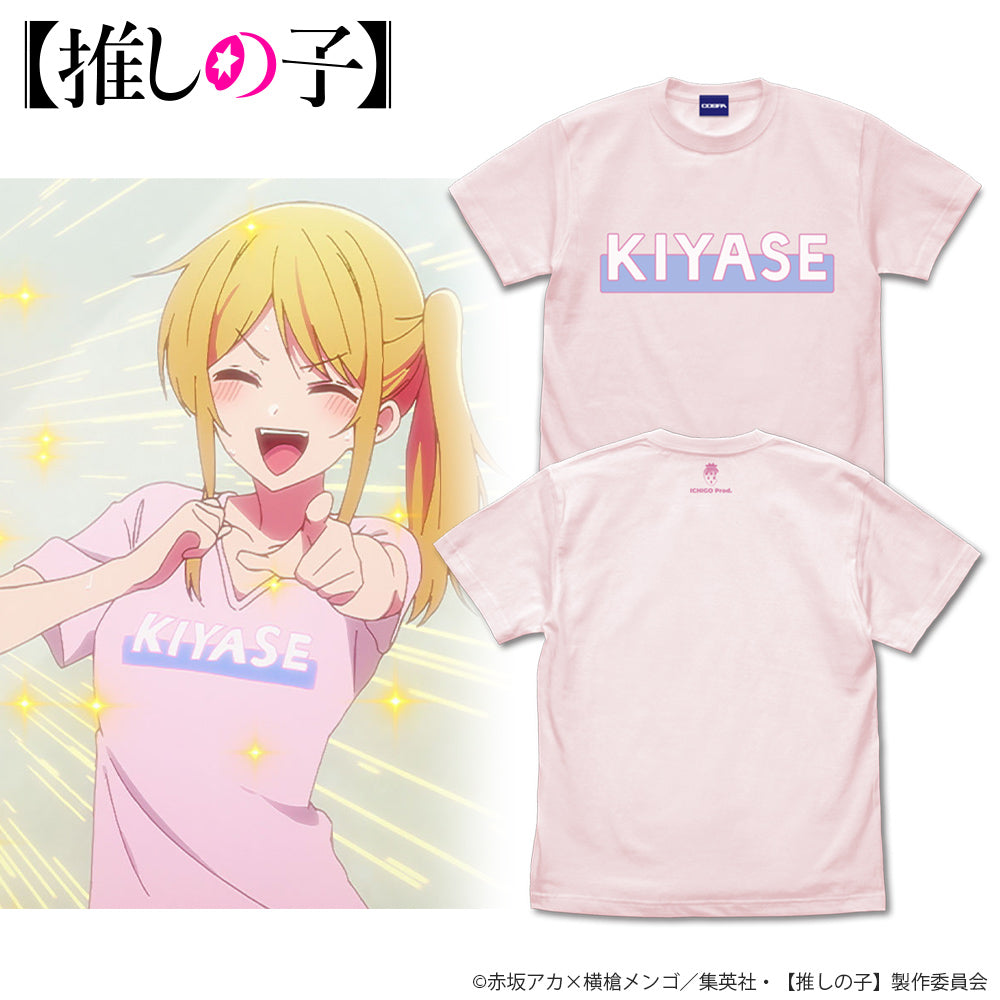 【推しの子】_KIYASE Tシャツ/BABY PINK-