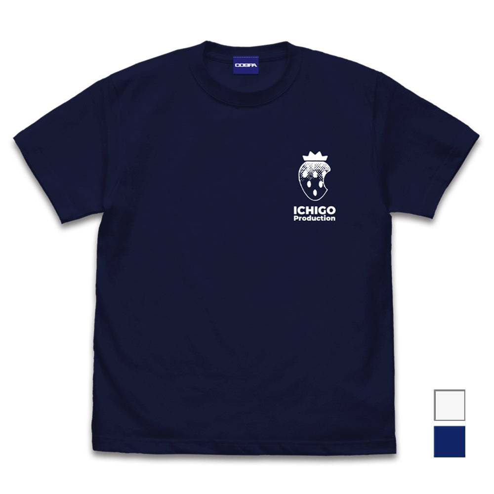 【推しの子】_苺プロ Tシャツ/NAVY-