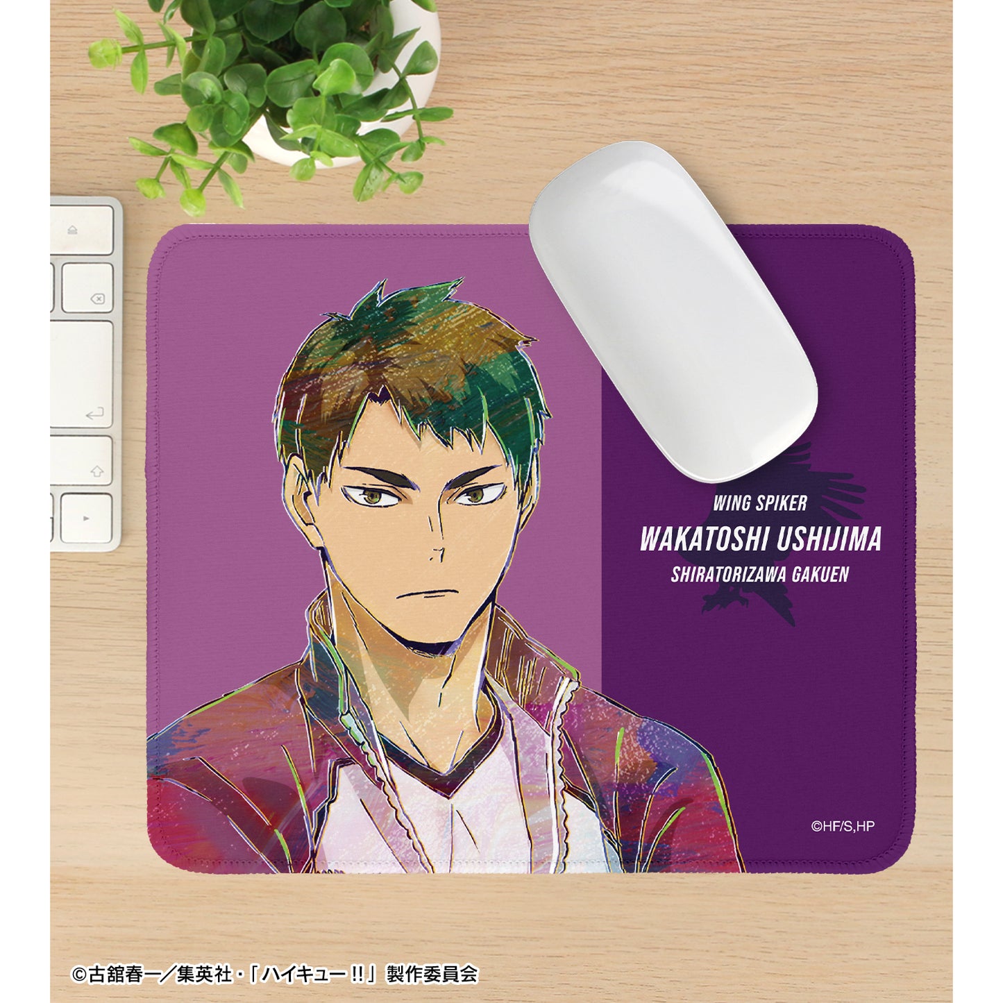ハイキュー!!_牛島若利 Ani-Art 第5弾 マウスパッド