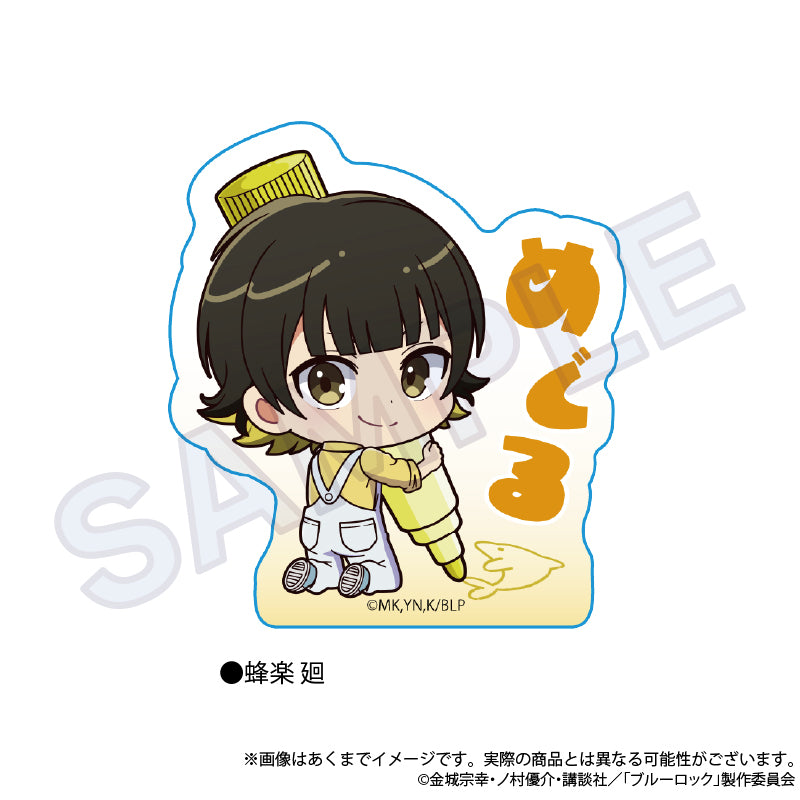 ブルーロック_アクリルブロック  おえかきっちょver.  蜂楽 廻