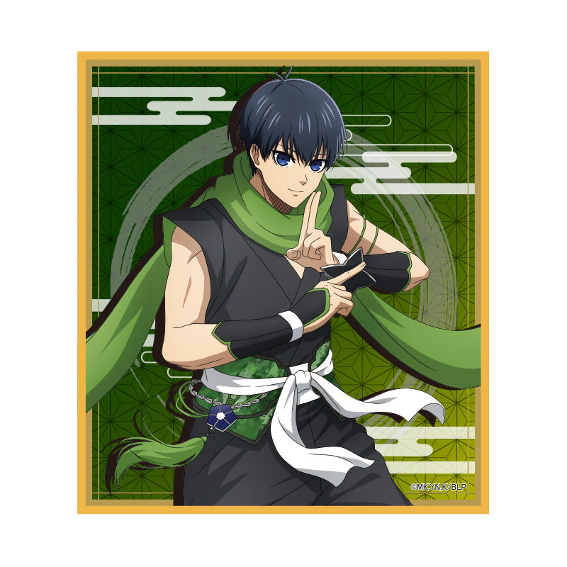 ブルーロック_ミニ色紙 潔 世一 忍ver