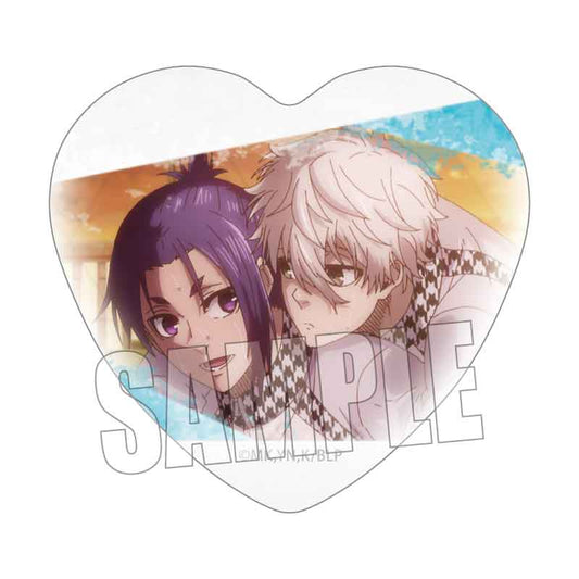 劇場版ブルーロック -EPISODE 凪-_メモリーズハート缶バッジ/凪&玲王A