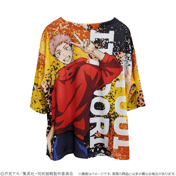 【再販】呪術廻戦_フルグラフィックTシャツ 虎杖悠仁