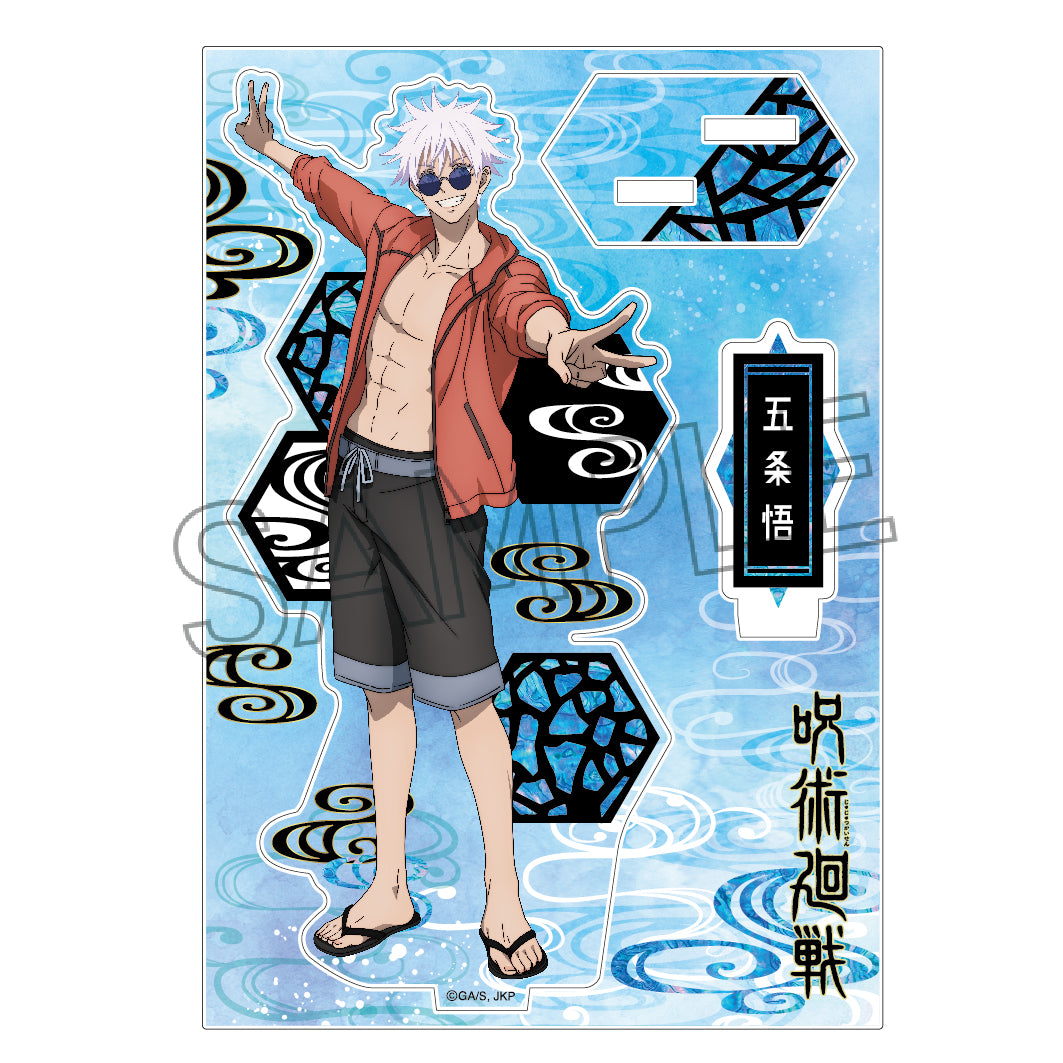 呪術廻戦_螺鈿風シリーズ アクリルスタンド Vol.1 五条悟C(めんそーれ)