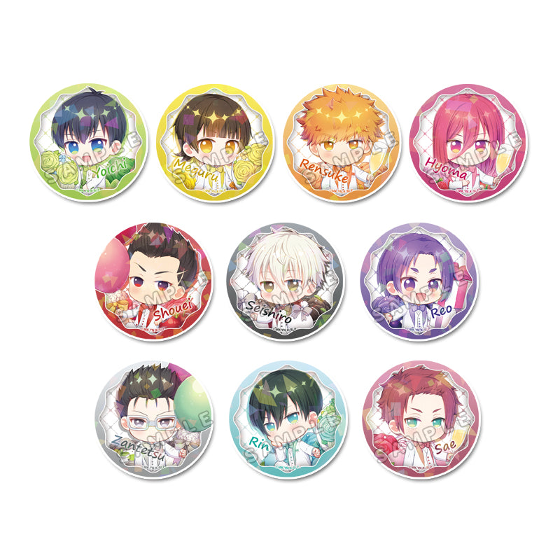 ブルーロック_ぷちちょこ トレーディングホログラム缶バッジ【お祝い】 【BOX/10個入】