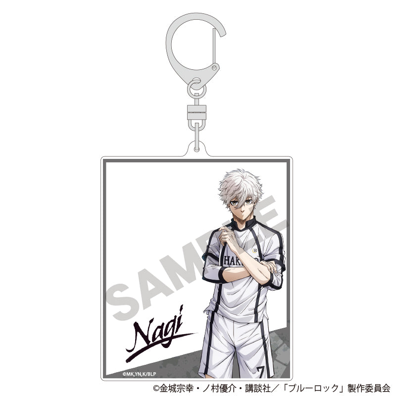 ブルーロック_フレームアクリルキーホルダー 凪誠士郎 白宝高校