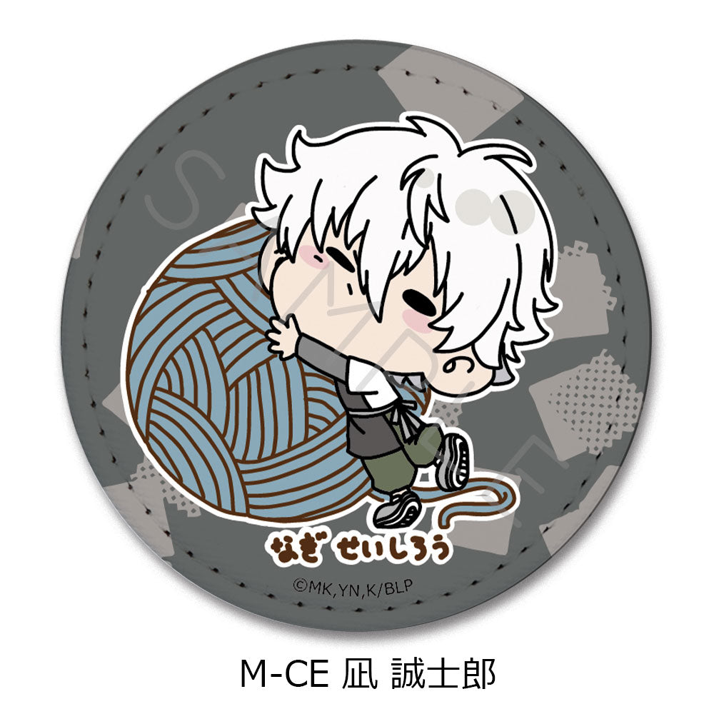 ブルーロック_第6弾 レザーバッジ(丸形) M-CE 凪誠士郎