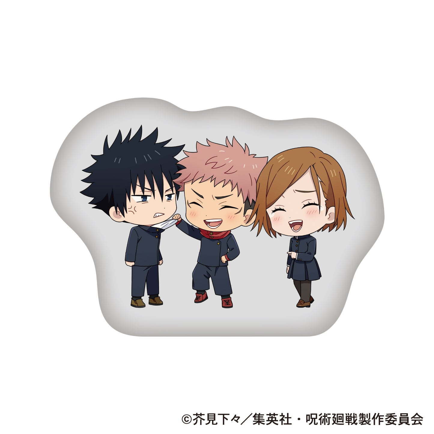 呪術廻戦 第2期_ダイカットクッション/虎杖 悠仁・伏黒 恵・釘崎 野薔薇