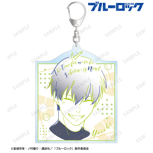 ブルーロック_潔 世一 lette-graph BIGアクリルキーホルダー