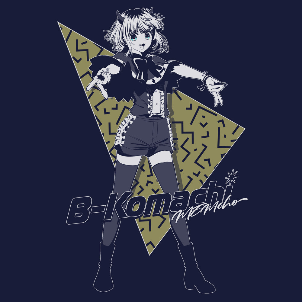 【推しの子】_B小町 MEMちょ Tシャツ/NAVY