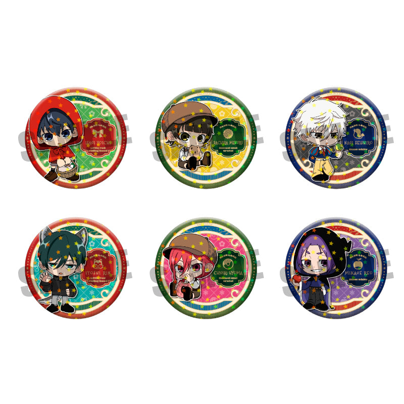ブルーロック_トレーディングホログラム缶バッジ FAIRY TALE ver.【BOX/6個入り】