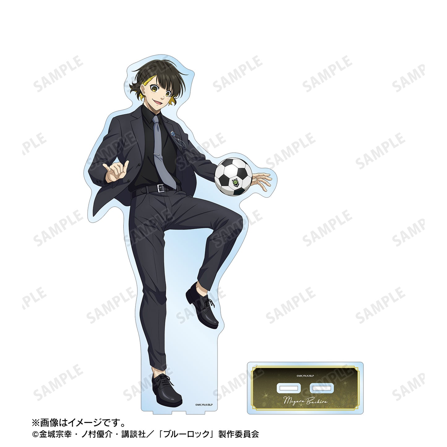 ブルーロック_描き下ろし 蜂楽 廻 スーツモデルver. 特大アクリルスタンド
