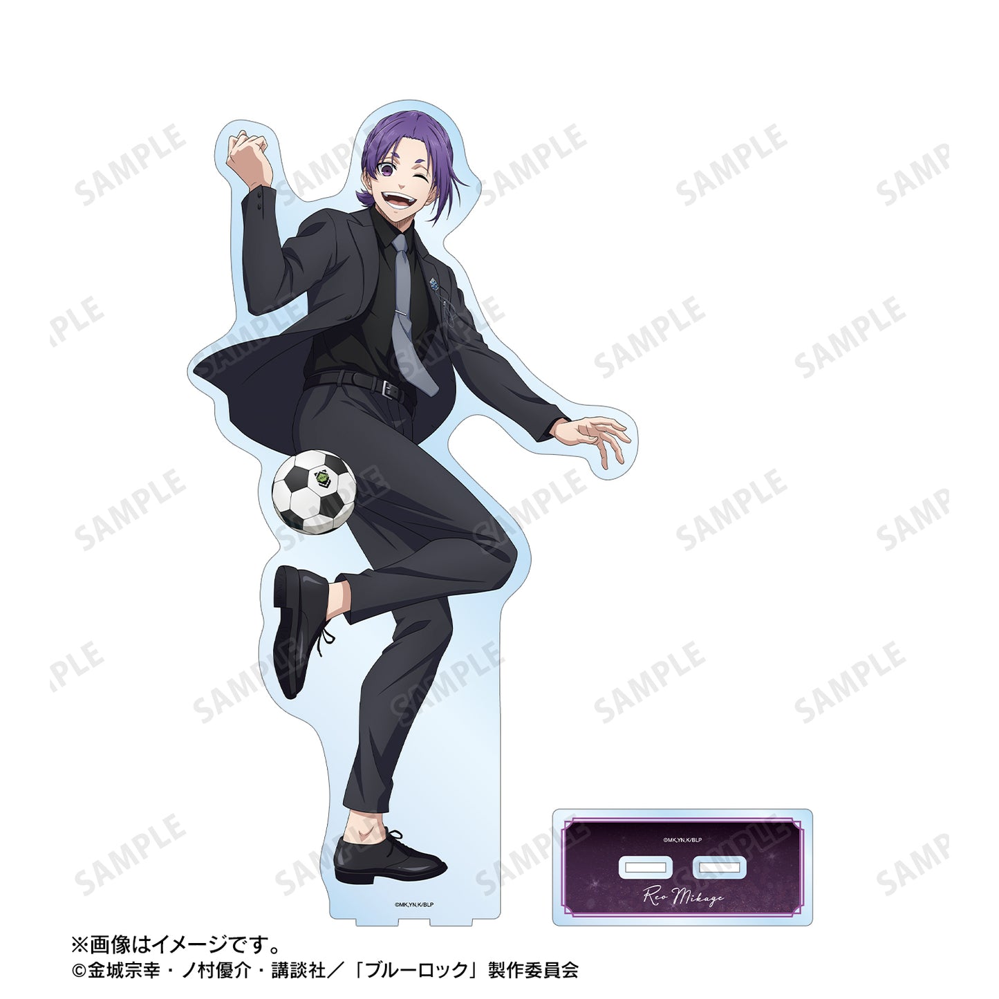 ブルーロック_描き下ろし 御影 玲王 スーツモデルver. 特大アクリルスタンド