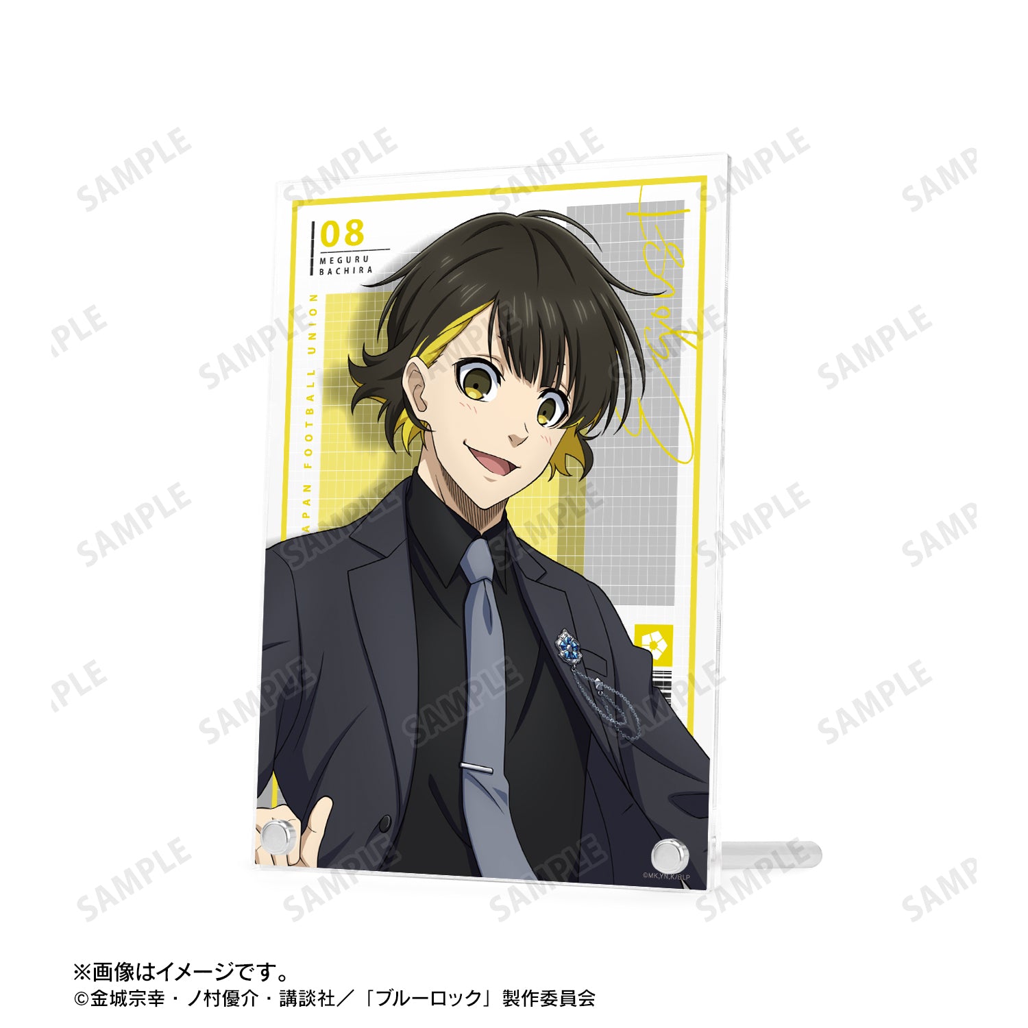 ブルーロック_描き下ろし 蜂楽 廻 スーツモデルver. A5アクリルパネル