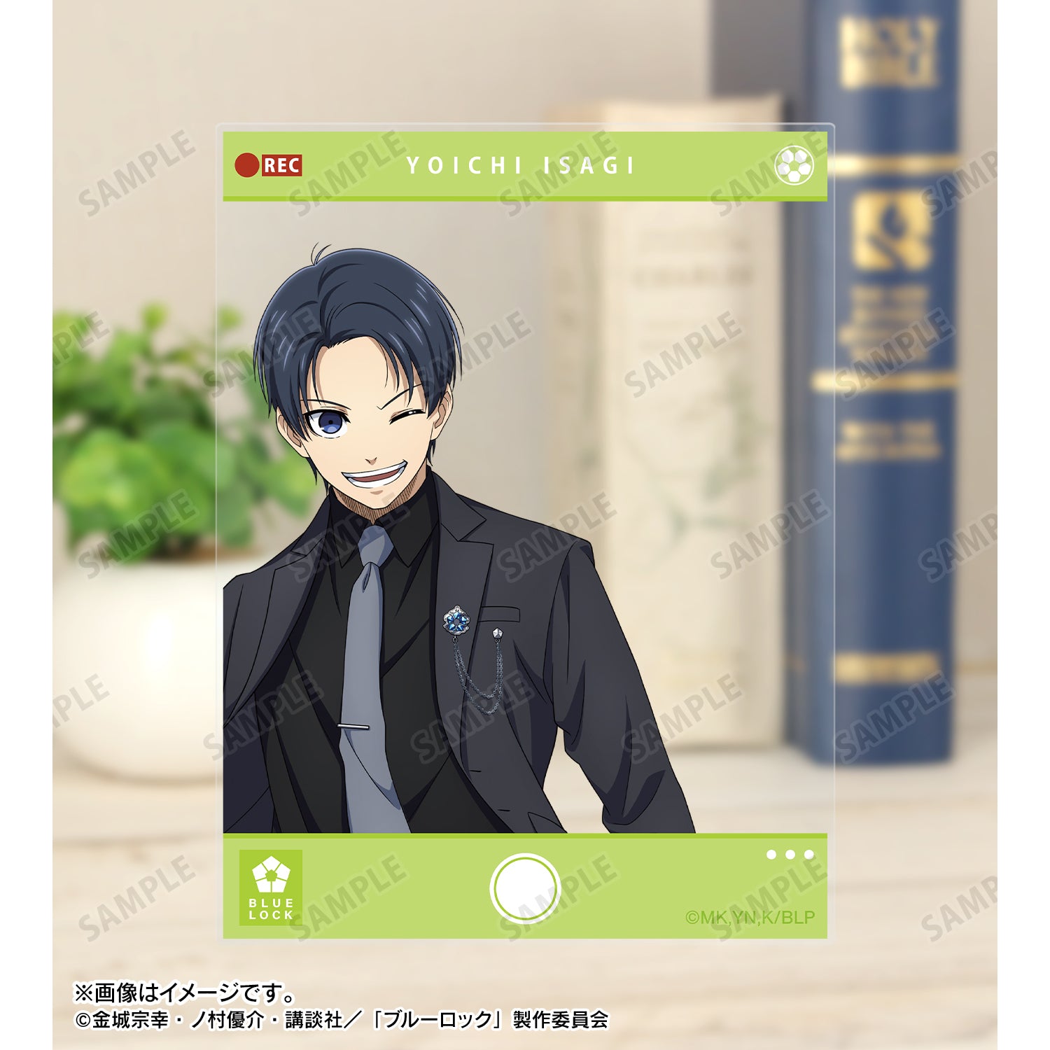 ブルーロック_描き下ろし 潔 世一 スーツモデルver. アクリルカード