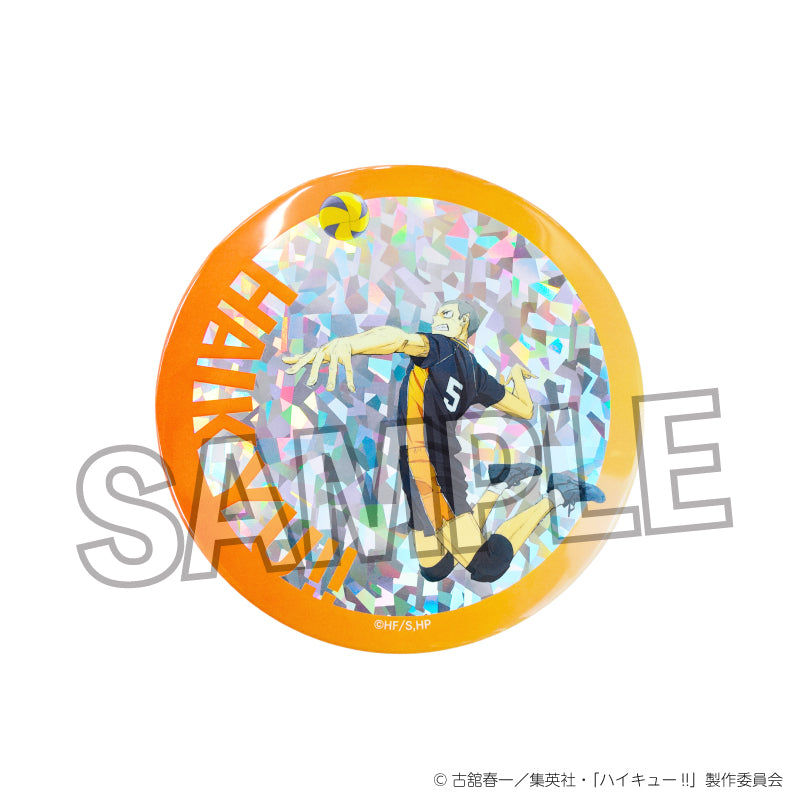 ハイキュー!!_ギラギラ缶バッジ 大 ゴミ捨て場の決戦ver. 田中龍之介