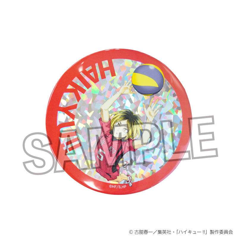 ハイキュー!!_ギラギラ缶バッジ 大 ゴミ捨て場の決戦ver. 孤爪研磨