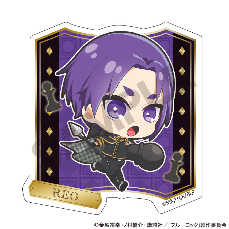 ブルーロック_アクリルクリップ 御影玲王 ミニキャラ チェス